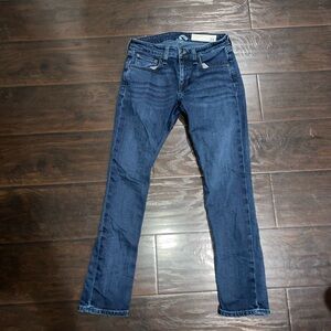Rag & Bone Dark Indigo Women Ankle Skinny Jeans Size 23 Stretch